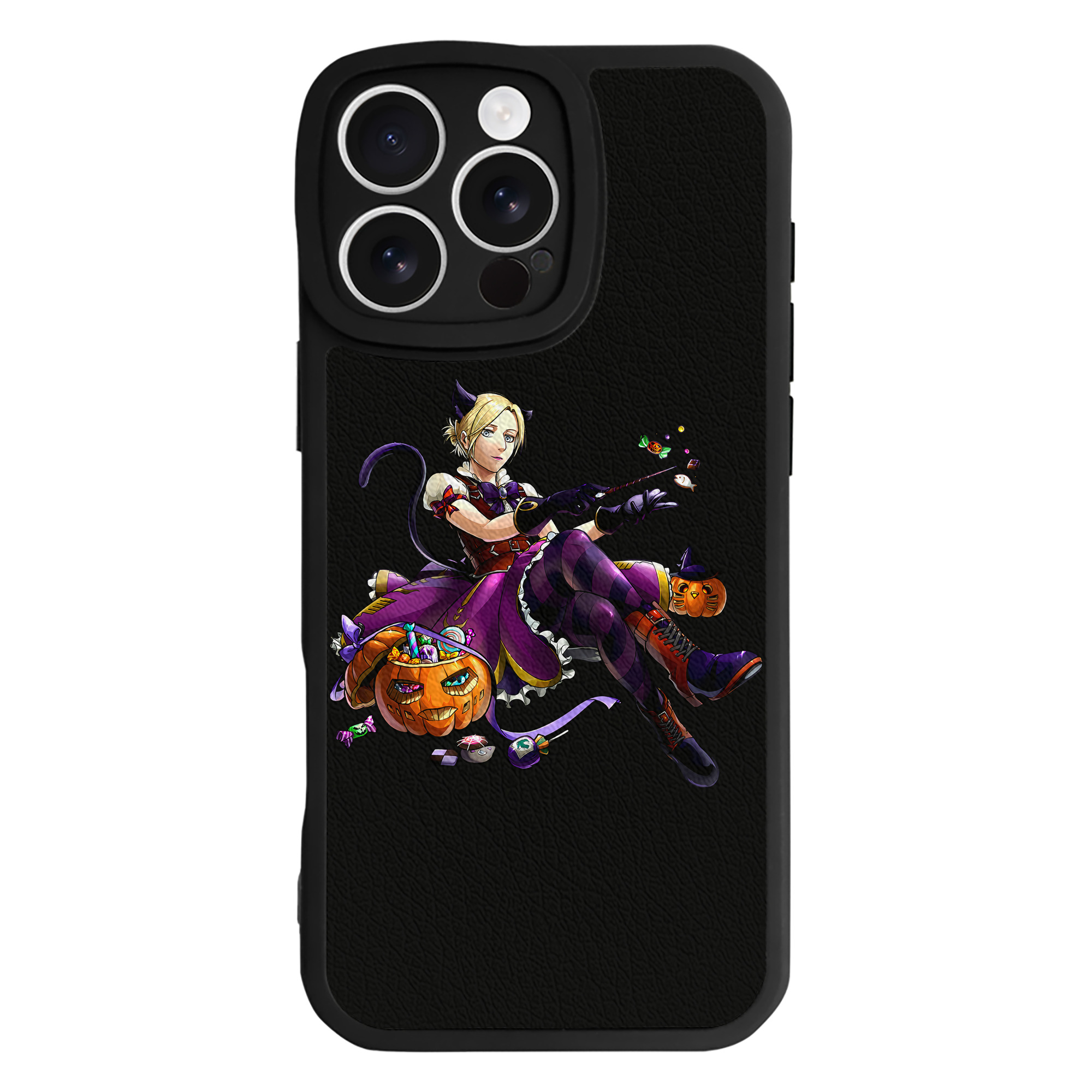 （画像用） 進撃の巨人 アニ・レオンハート Attack on Titan Annie Leonhart 【iPhone 16シリーズ対応】シリコンスマホケース（レザー調） 材質：シリコン